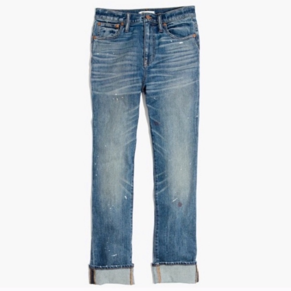 Madewell the High Rise Slim Boy Painters